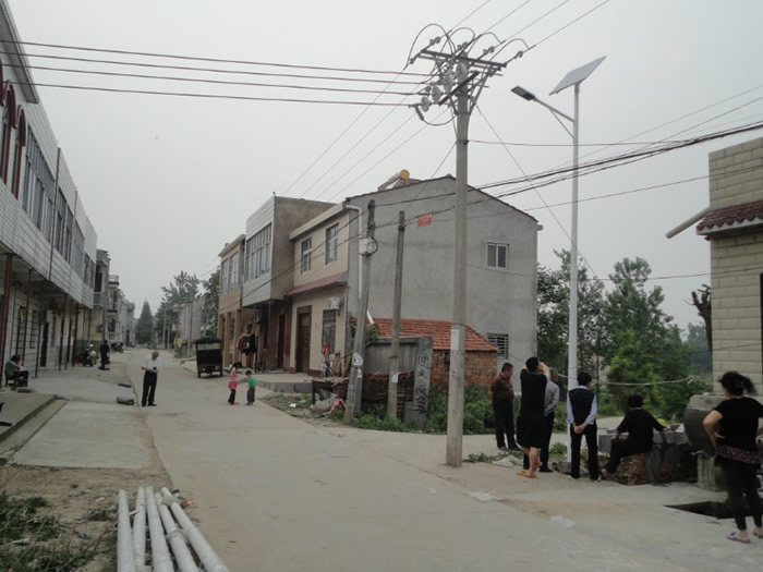 太陽(yáng)能路燈工程案例